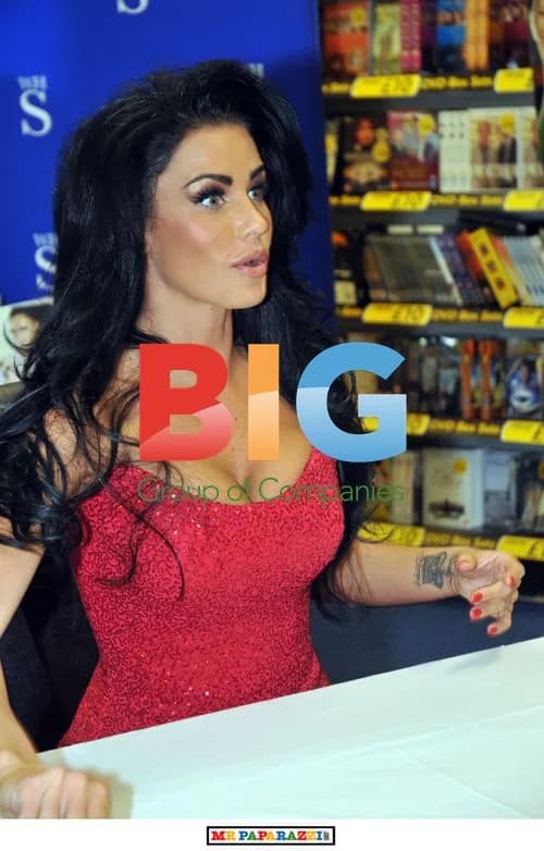Katie Price Promotes New Book