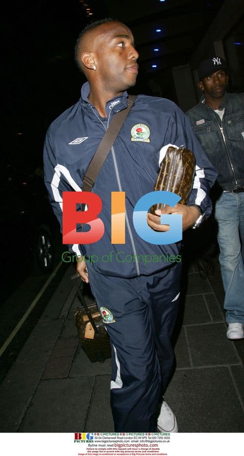 Benni McCarthy at Mayfair Hotel