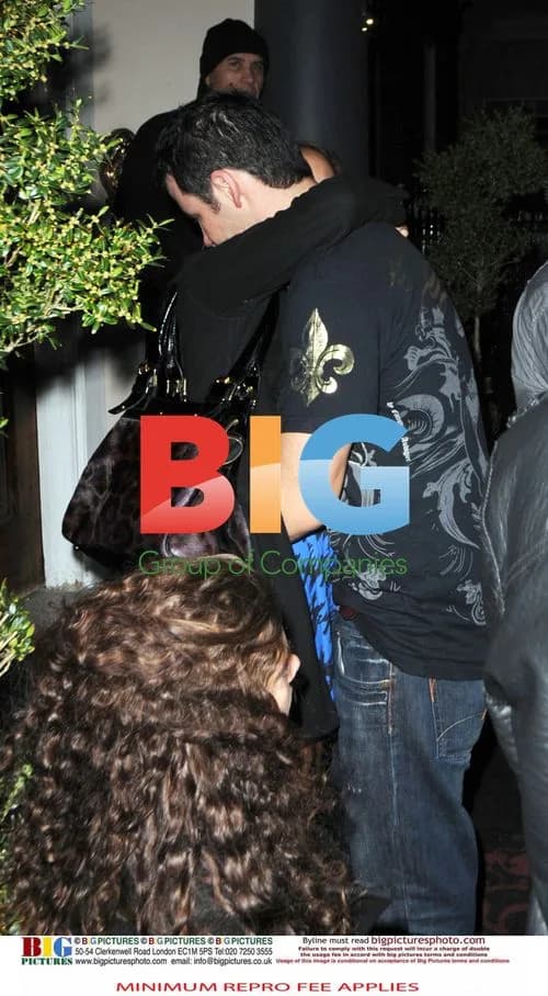 Joe Calzaghe seen with mystery woman