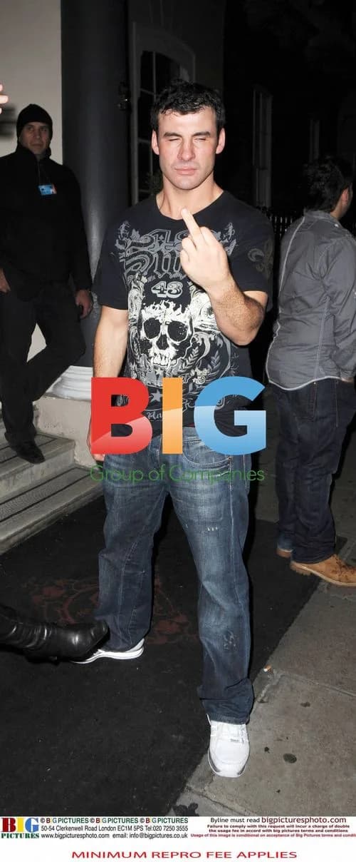 Joe Calzaghe with mystery woman