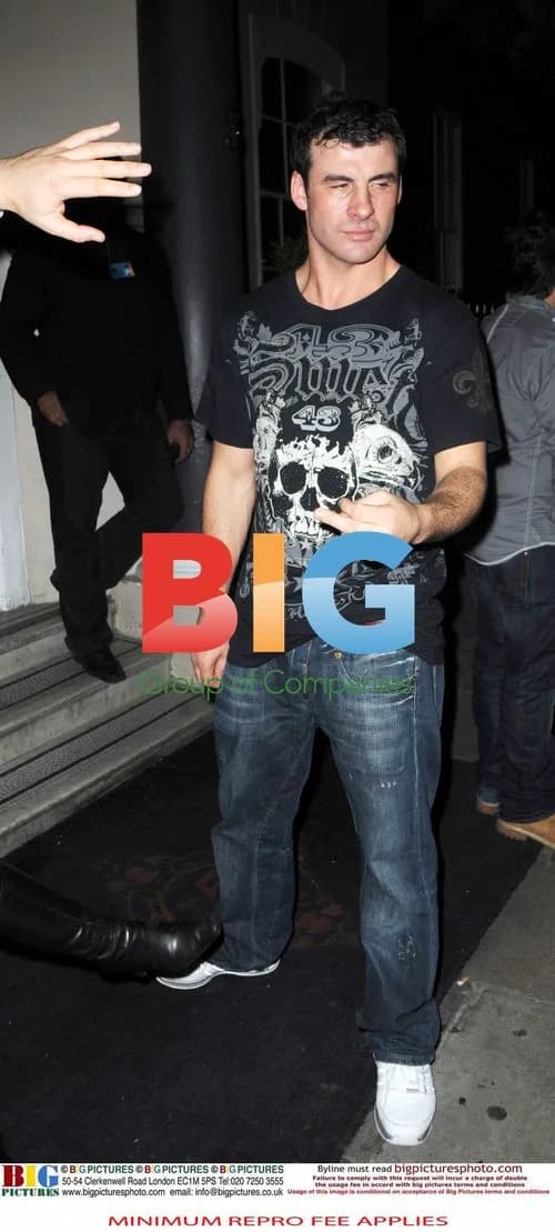 Joe Calzaghe seen with mystery woman