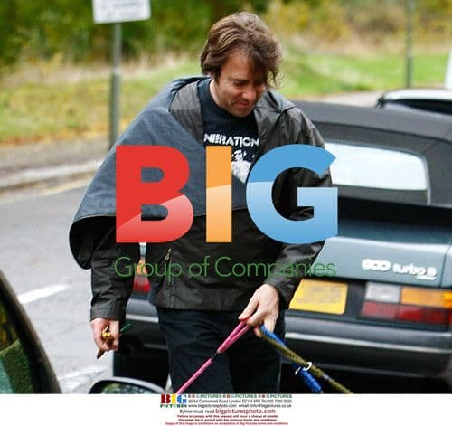 Jonathan Ross Walking Dogs in London