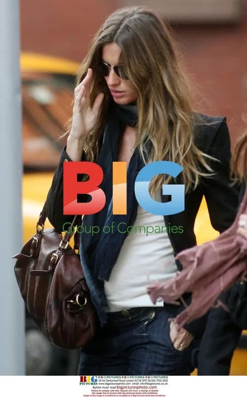 Pregnant Gisele Bundchen in NYC