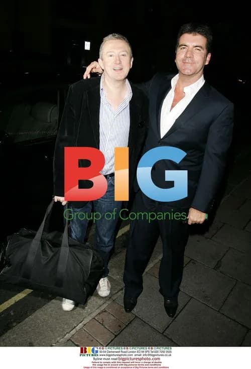 Celebs arrive at Simon Cowell party