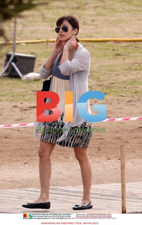 Natalie Imbruglia sunbathing in Morocco