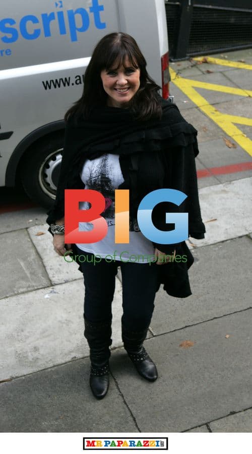 Coleen Nolan outside ITV Studios