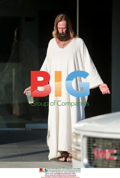 Jesus Look-Alike in West Hollywood