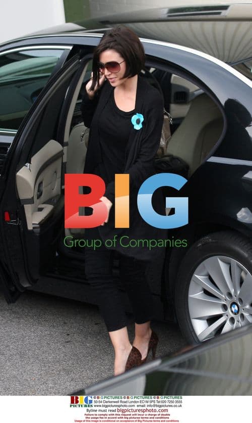 Danni Minogue Arrives at X Factor