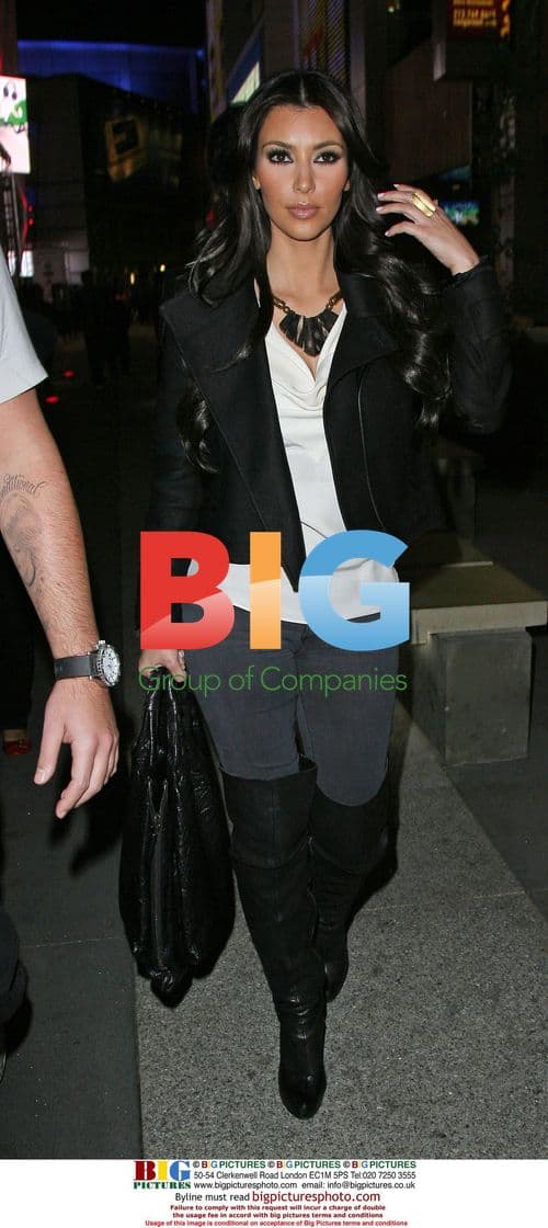 Kim Kardashian at Lakers Game