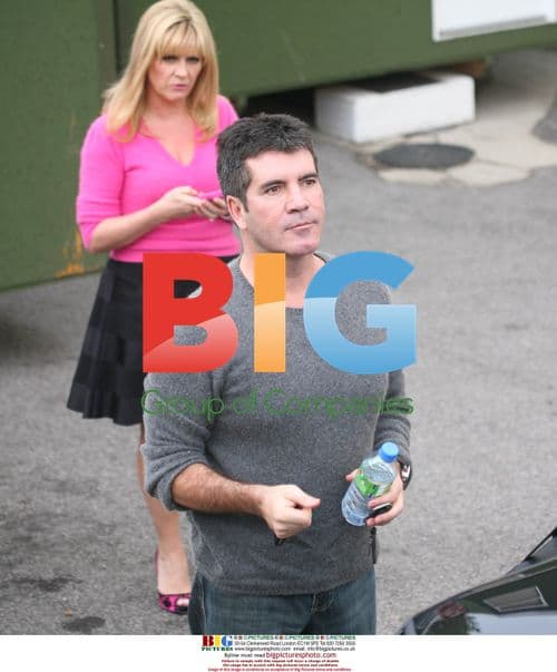 Simon Cowell at Fountain Studios