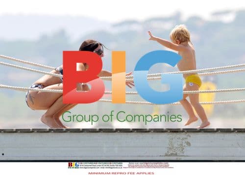 Davina McCall and Family on French Riviera