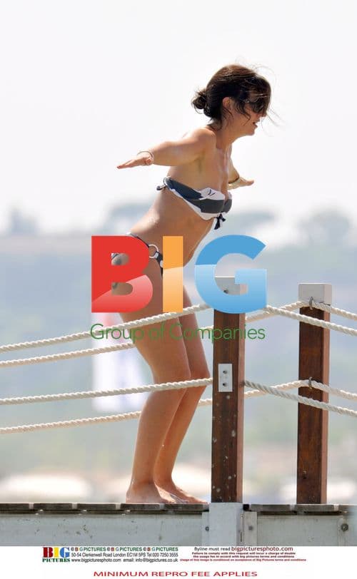 Davina McCall Family Beach Break