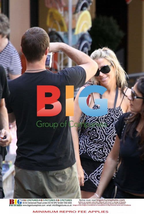 Liam Gallagher Relaxes on Boat with Nicole Appleton