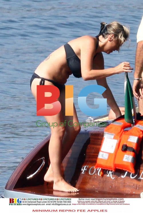 Liam and Nicole on Boat in Italy