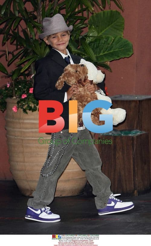 Victoria Beckham Celebrates Romeo's 7th