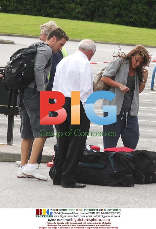 Michelle Heaton and boyfriend at gym