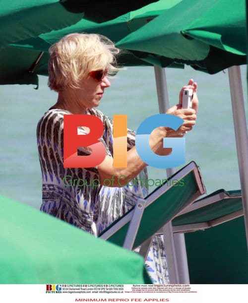 Helen Mirren Sunbathing in Italy