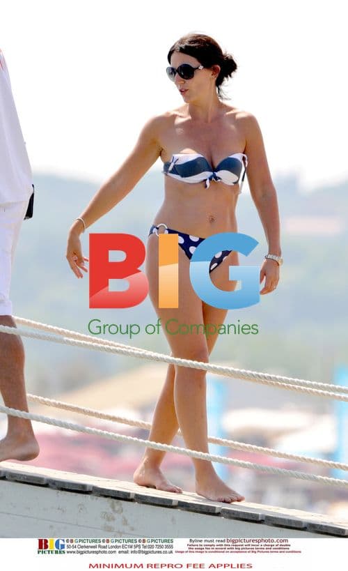 Davina McCall on French Riviera Vacation