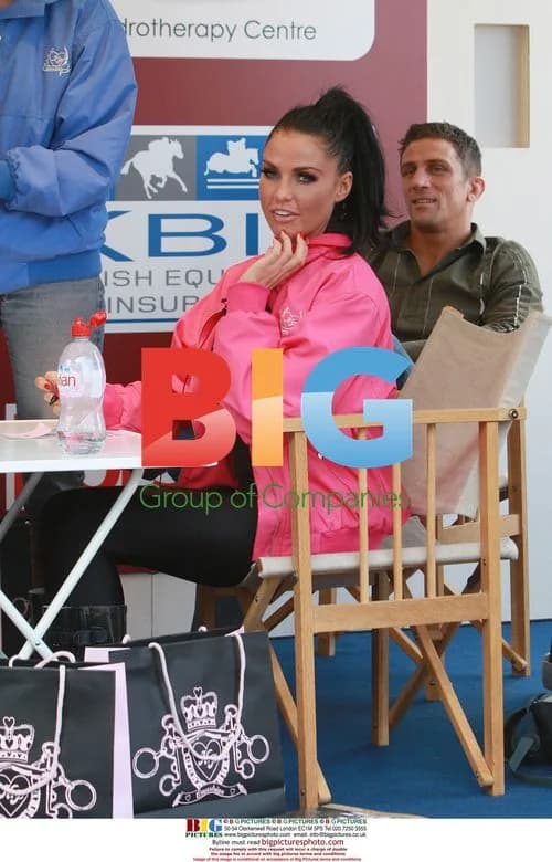 Katie Price attends Burghley Horse Trials