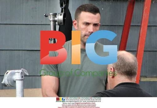 Ben Affleck on Set of "The Town"