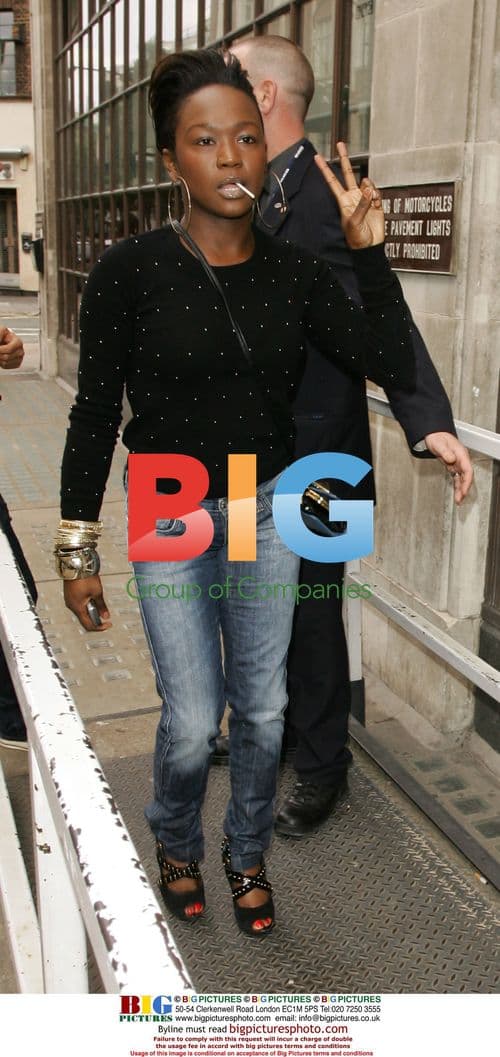 Booty Luv and Keisha Buchanan at BBC Radio 1