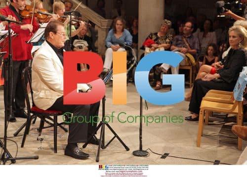Roger Moore at Concert in Dubrovnik