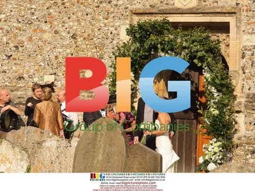 Dec Donnelly and Georgie Thompson at wedding