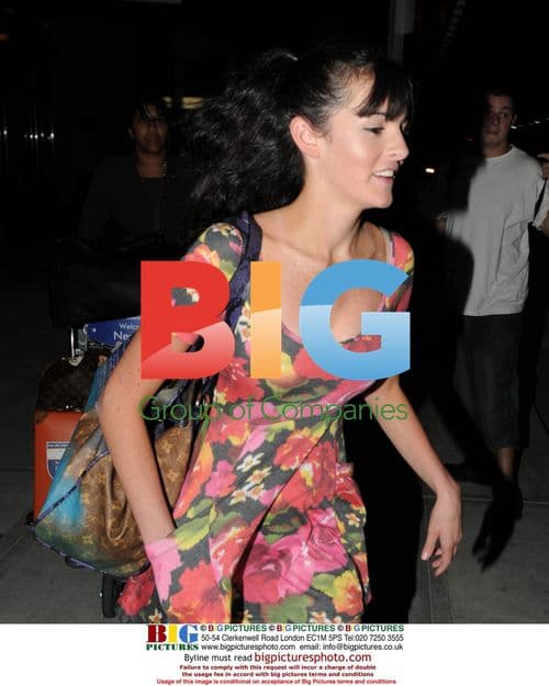 Lindsay Lohan and Ali Lohan at JFK Airport