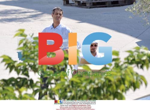 Brad Pitt and Angelina Jolie at Pet Shop in France