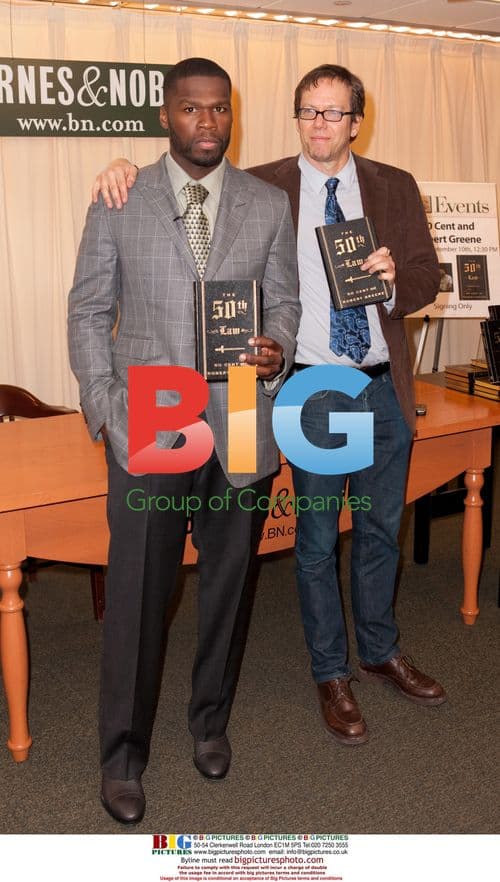 50 Cent and Robert Greene Promote 'The 50th Law'