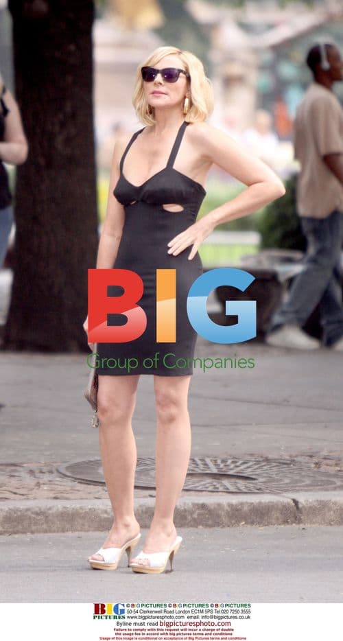 Kim Cattrall Filming 'Sex & the City 2'
