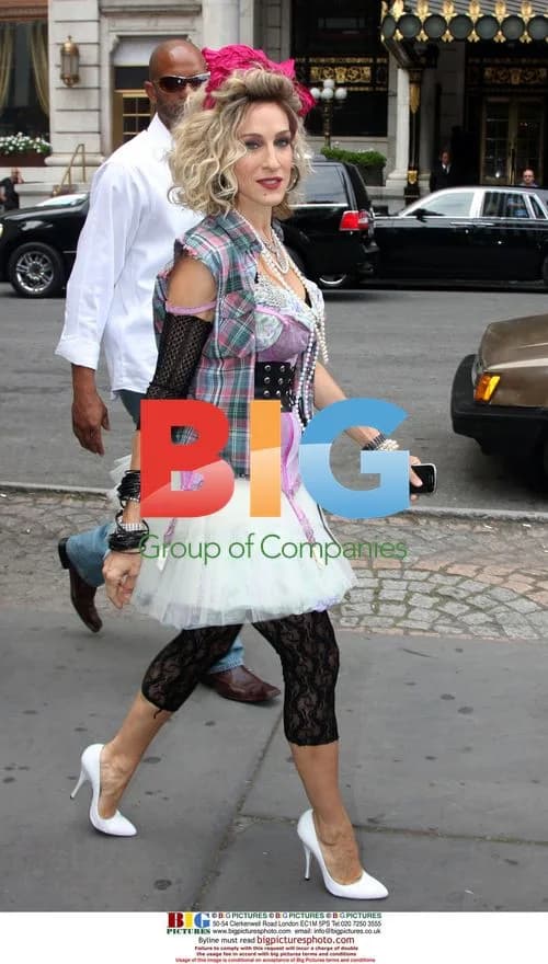 SJP films "Sex and the City 2" in NYC