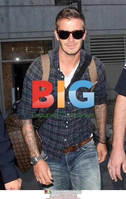 David Beckham at LAX