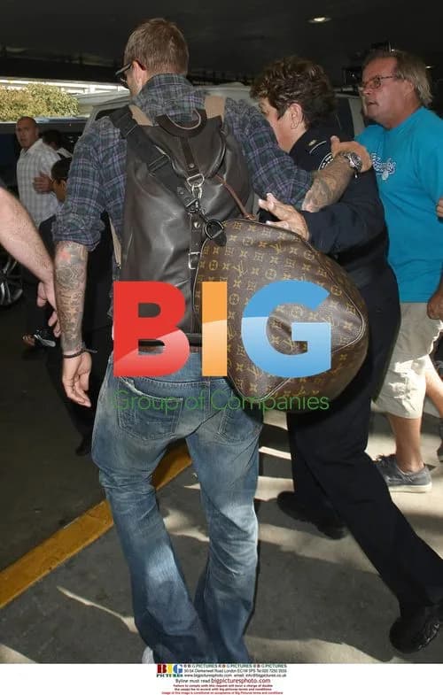 David Beckham at LAX
