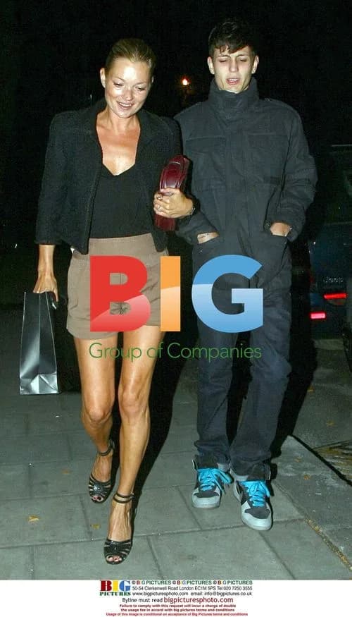 Kate Moss Leaving 18th Birthday Party