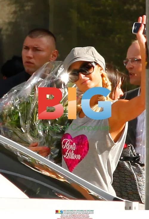 Paris Hilton Arrives in Germany
