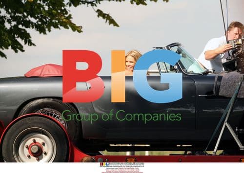 Elle Mcpherson Filming "The Beautiful Life" in Luton