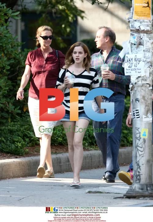 Emma Watson's Family Day in Providence