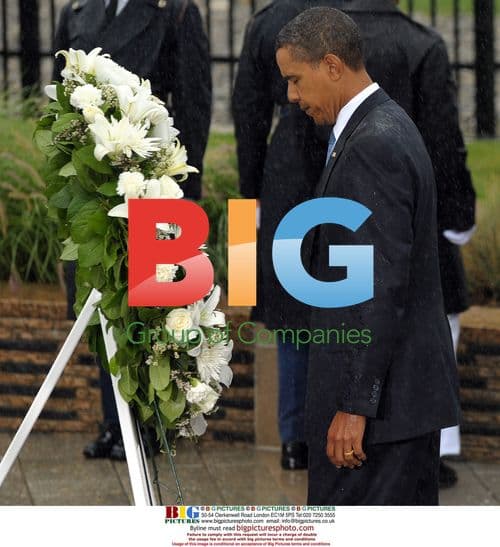 Obama at 9/11 Memorial in Arlington