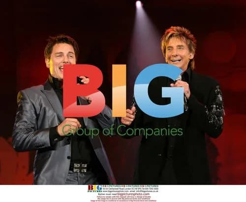 Barry Mannilow and John Barrowman at Proms in the Park 2009