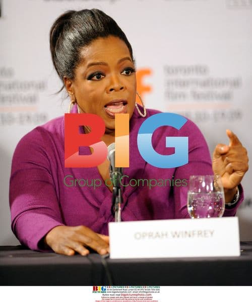 Oprah Winfrey at Precious Press Conference