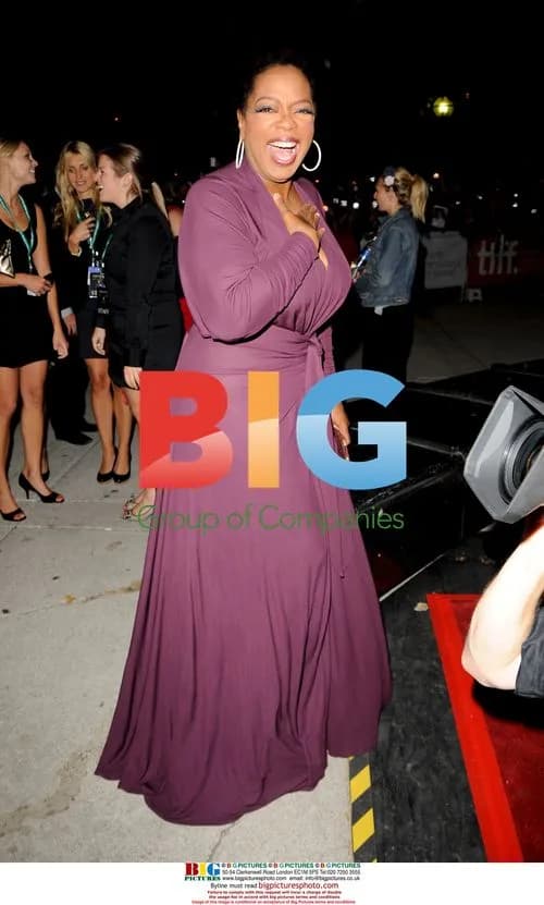 Oprah Winfrey at Precious Premiere