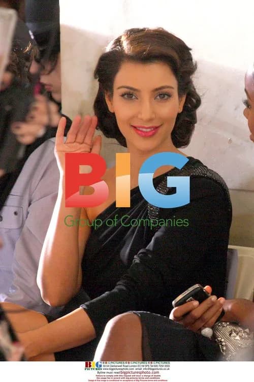 Kim Kardashian at Jill Stuart Fashion Show