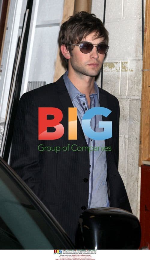 Chace Crawford at Live with Regis and Kelly