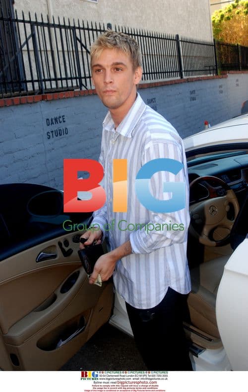 Aaron Carter Leaving DWTS Rehearsal