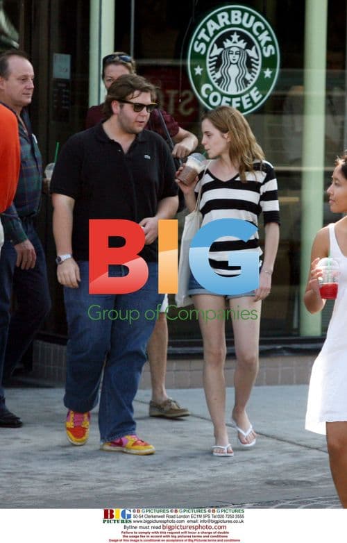 Emma Watson with Family in Rhode Island