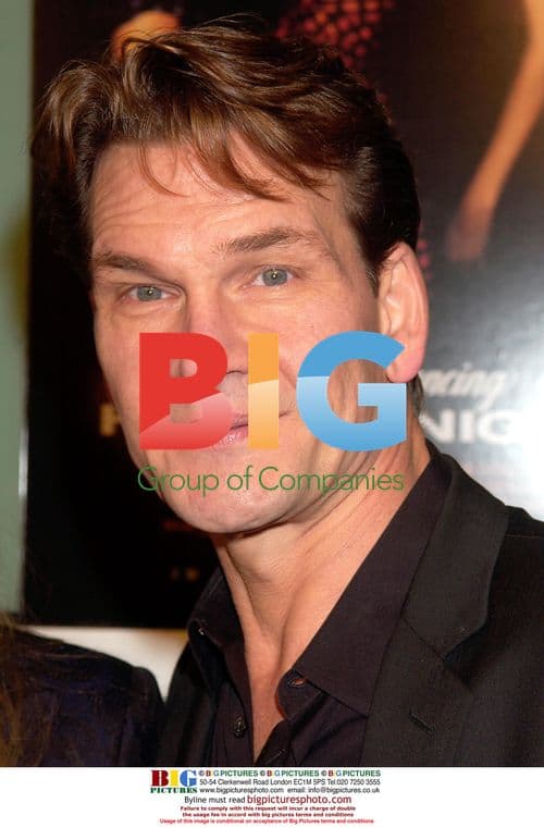 Patrick Swayze at 'Dirty Dancing Havana Nights' Premiere