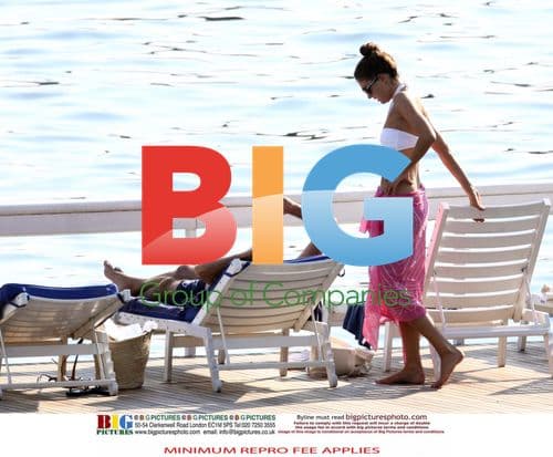 Bryan Ferry and girlfriend on vacation