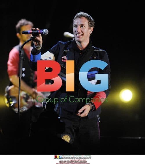 Coldplay Performs at Wembley Stadium