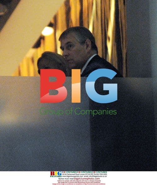 Prince Andrew at Nobu Berkley